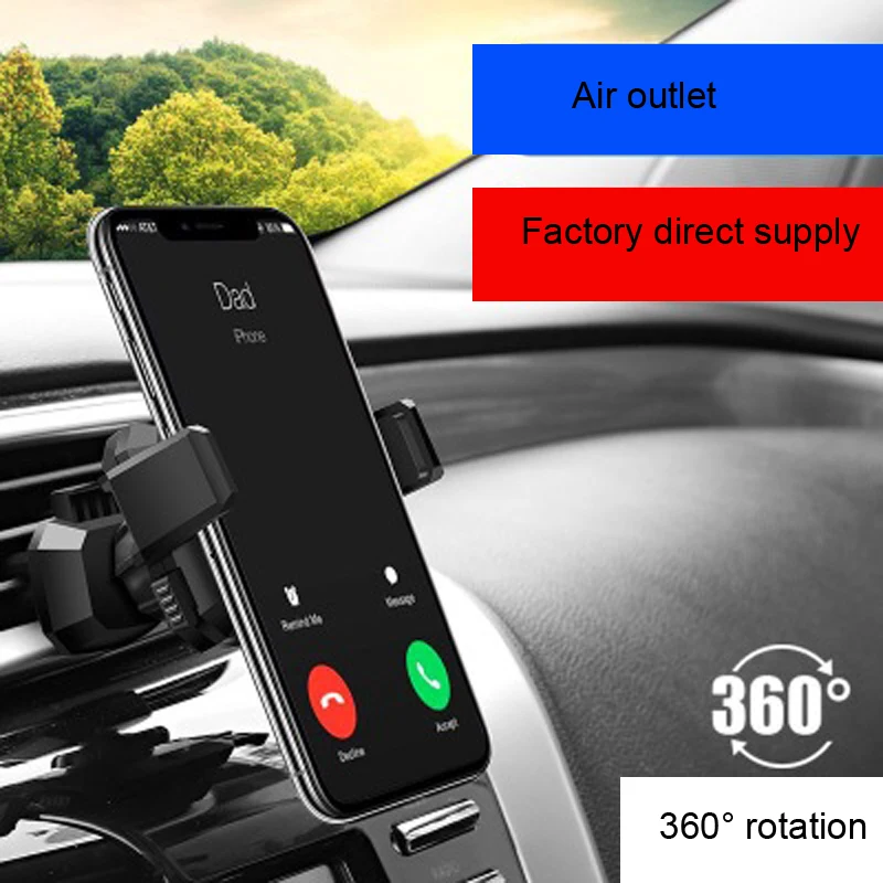 Automobile Navigator On-board Phone Holder Car Sucker Air Outlet Multi-functional Mobile Phone Rack Universal On-board Bracket
Automobile Navigator On-board Phone Holder Car Sucker Air Outlet Multi-functional Mobile Phone Rack Universal On-board Bracket