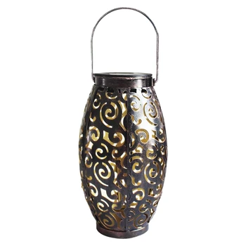 Hanging Lanterns, Retro Hanging Solar Lantern Outdoor Lights with Handle, Waterproof LED Lamp for Garden Courtyard
Hanging Lanterns, Retro Hanging Solar Lantern Outdoor Lights with Handle, Waterproof LED Lamp for Garden Courtyard