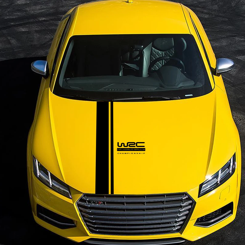 Полосатые наклейки на капот автомобиля аксессуары для Ford Focus 2 3 1 MK2 MK3 MK1 Audi A3 A4 B8 B6 B7