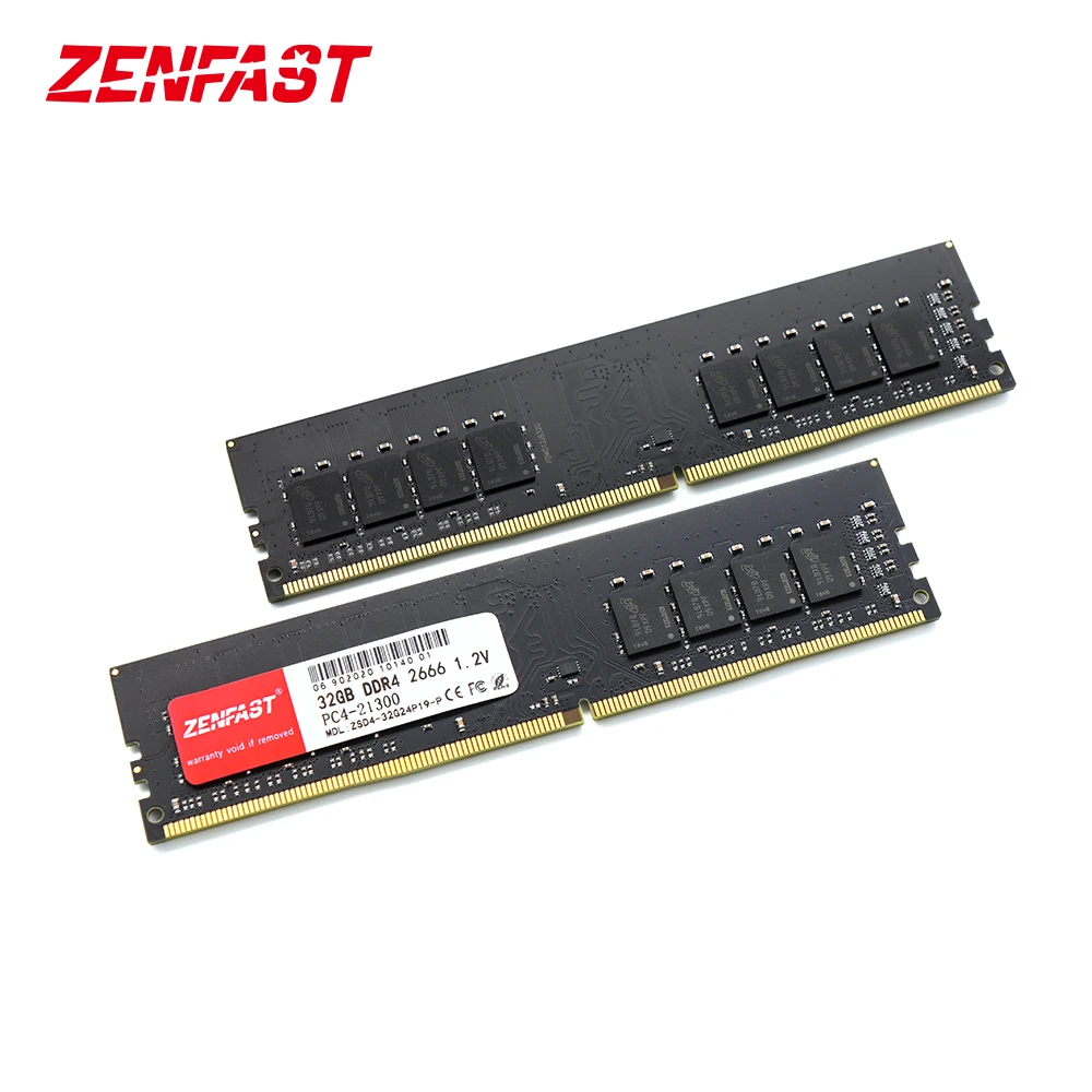 ZENFAST DDR4 4gb 8GB 16GB 32GB Memoria Ram 2133 2400 2666 MHz Memory Desktop Dimm For PC High Performance
ZENFAST DDR4 4gb 8GB 16GB 32GB Memoria Ram 2133 2400 2666 MHz Memory Desktop Dimm For PC High Performance