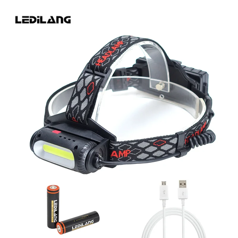 COB Headlamp 8 Mode red green White light head lamp T6 led USB Rechargeable flashlight torch headlight 18650 battery headlamp
COB Headlamp 8 Mode red green White light head lamp T6 led USB Rechargeable flashlight torch headlight 18650 battery headlamp