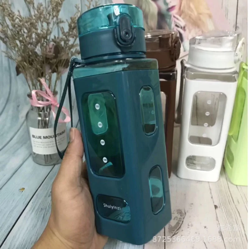 Portable Outdoor Fashion Drop-proof Space Cup Double-layer Plastic Creative Sealing and Leak-proof Simple Sports Mugs with Rope
Portable Outdoor Fashion Drop-proof Space Cup Double-layer Plastic Creative Sealing and Leak-proof Simple Sports Mugs with Rope