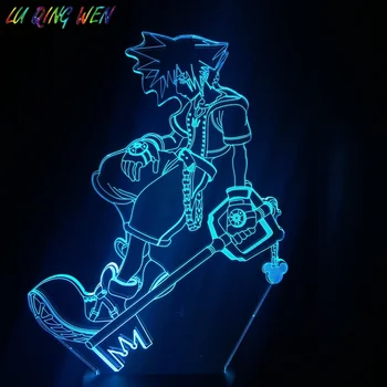 ARPG Game Kingdom Hearts Action Figure Led Night Light Decoration Home Atmosphere Drop Shipping 2019 Boy Child Kid 3d Night Lamp
ARPG Game Kingdom Hearts Action Figure Led Night Light Decoration Home Atmosphere Drop Shipping 2019 Boy Child Kid 3d Night Lamp