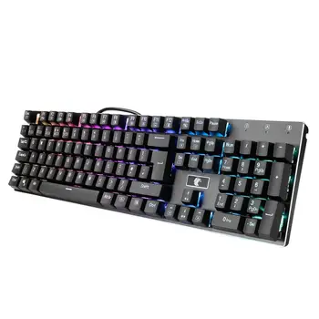 Z-88 Eagle Mechanical Keyboard Gaming Ergonomic Design Programmable Blue Switches Aluminum Keyboard with Led Backlight
Z-88 Eagle Mechanical Keyboard Gaming Ergonomic Design Programmable Blue Switches Aluminum Keyboard with Led Backlight