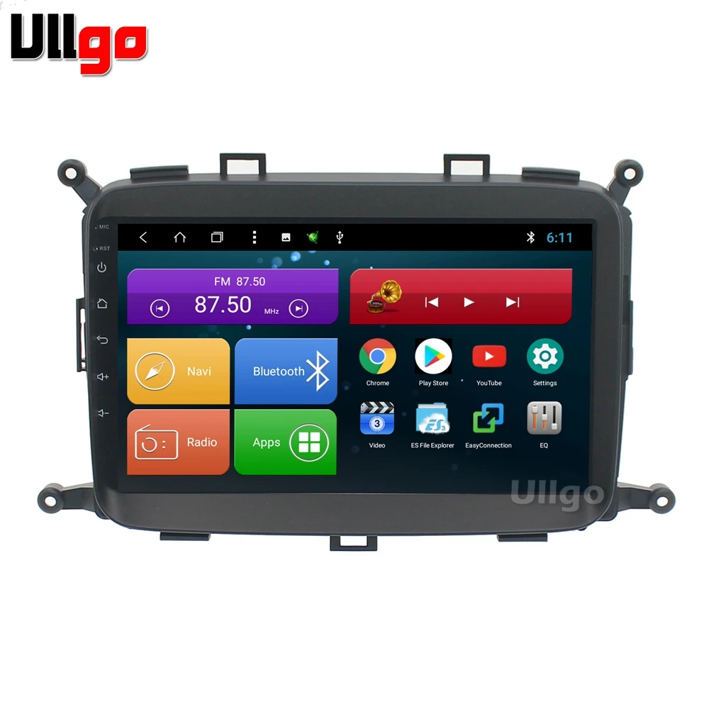 4 гб + 64 восьмиядерный 9 дюймов Android 8 1 автомобильный DVD GPS для Kia Carens 2013 авторадио