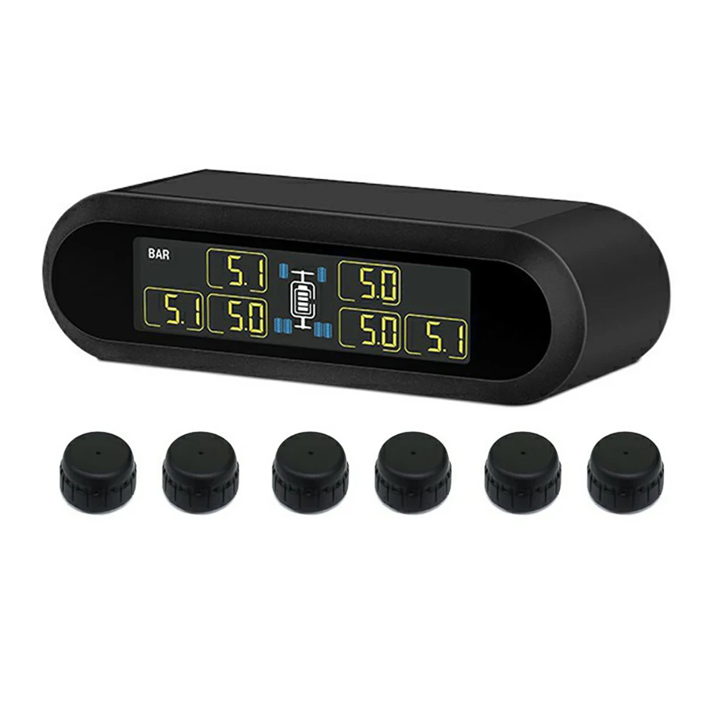 Practical Motor Homes Real Time Solar Energy Wireless Digital Portable External Sensor Smart Tyre Pressure Monitor Mini 6 Wheels
Practical Motor Homes Real Time Solar Energy Wireless Digital Portable External Sensor Smart Tyre Pressure Monitor Mini 6 Wheels