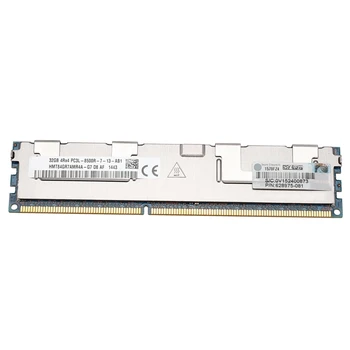 32GB PC3-8500R DDR3 1066Mhz CL7 240Pin ECC REG Memory RAM 1.35V 4RX4 RDIMM RAM for Server Workstation
32GB PC3-8500R DDR3 1066Mhz CL7 240Pin ECC REG Memory RAM 1.35V 4RX4 RDIMM RAM for Server Workstation