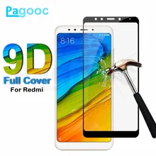 9D закаленное Стекло на чехол для Xiaomi Redmi 5 Plus 5A S2 4A 4X GO Redmi Note 4X4X5 5A Pro Экран протектор Защитная пленка для телефона(China)