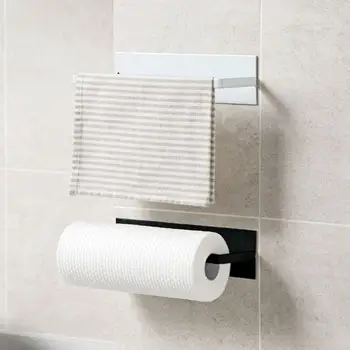 Self-Adhesive Tissue Rack Toilet Paper Roll Holder Hanger Bathroom Storage Shelf Simplicity Household Rack Shelf Accessories
Self-Adhesive Tissue Rack Toilet Paper Roll Holder Hanger Bathroom Storage Shelf Simplicity Household Rack Shelf Accessories