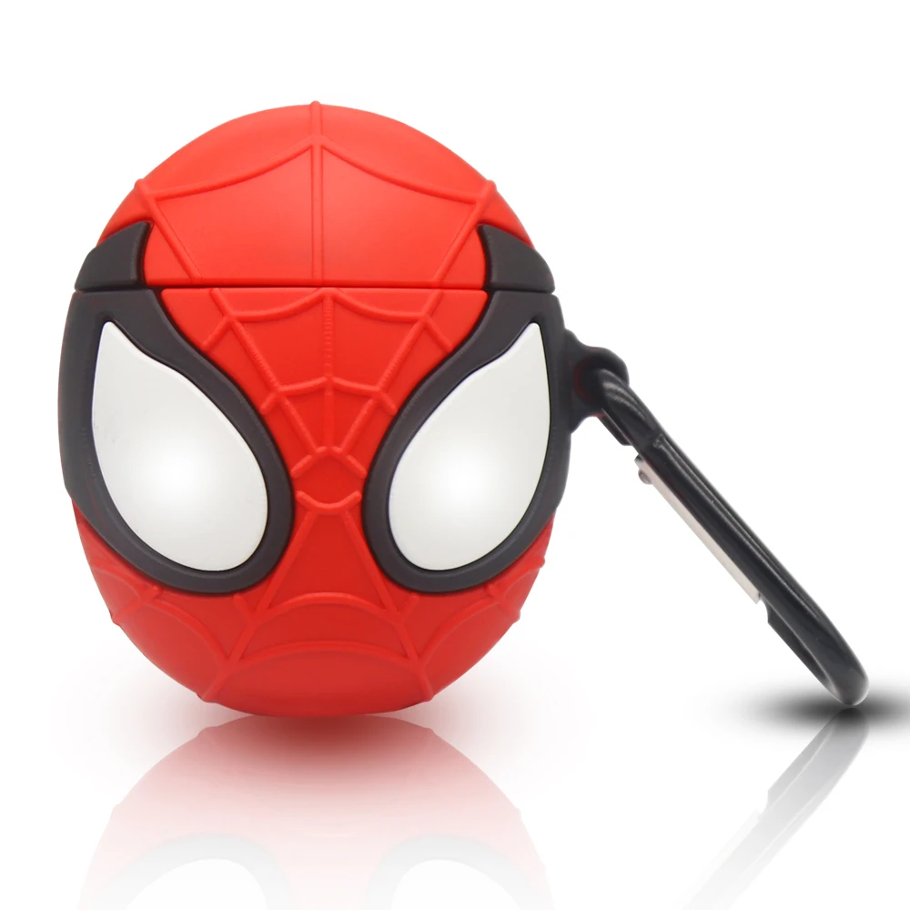 Silicone Earphone Cover For Airpods Case For 3D Cartoon Spiderman Cover Protective Skin Case For Apple Air Pods For Earpods Case
Silicone Earphone Cover For Airpods Case For 3D Cartoon Spiderman Cover Protective Skin Case For Apple Air Pods For Earpods Case