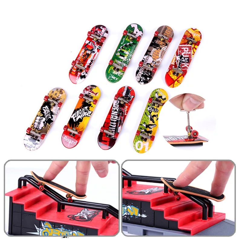 Mini Finger Skateboard Venue Combination Set For Kids Simulation Sports Athletic Games Desktop Skateboard Children's Alloy Toys
Mini Finger Skateboard Venue Combination Set For Kids Simulation Sports Athletic Games Desktop Skateboard Children's Alloy Toys
