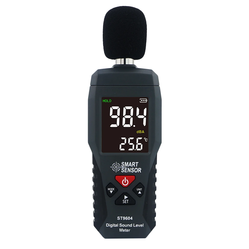 Digital Sound Level Meter Noise Measuring Decibel Test Tool LCD Display Noise Meter --M25
Digital Sound Level Meter Noise Measuring Decibel Test Tool LCD Display Noise Meter --M25