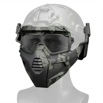 Split Type Helmet Rail Mount Half Face Mask Googles Anti Fog Wind 1Set Face Protection
Split Type Helmet Rail Mount Half Face Mask Googles Anti Fog Wind 1Set Face Protection