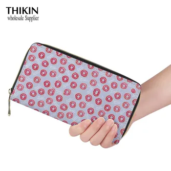 THIKIN Cute Donut Printing Cartoon Wallets Women Clutch Leather Bags High Quality ID Card Cell Phone Wallet Kawaii Purses Bolsas
THIKIN Cute Donut Printing Cartoon Wallets Women Clutch Leather Bags High Quality ID Card Cell Phone Wallet Kawaii Purses Bolsas
