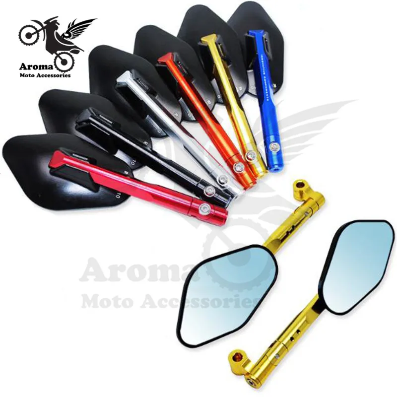 big size CNC motorbike side mirror metal colorful scooter rear view mirrors motocross rearview mirror motorcycle accessories
big size CNC motorbike side mirror metal colorful scooter rear view mirrors motocross rearview mirror motorcycle accessories