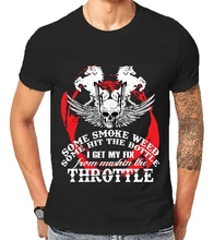 Trucker styl samochodów inżynier czaszki silnika amerykańska stylu grunge górne części odzieży i koszulki prezent mężczyźni T Shirt(China)