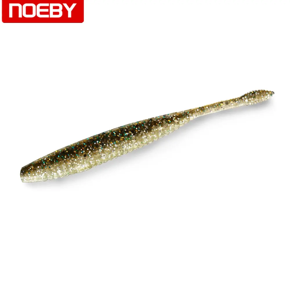 6pcs NOEBY Soft Worm Lure Baits Long Tail Grubs Luminious Silicone Bait Isca Fishing Wobbler Baits Swimbaits 9.5cm/3.5g
6pcs NOEBY Soft Worm Lure Baits Long Tail Grubs Luminious Silicone Bait Isca Fishing Wobbler Baits Swimbaits 9.5cm/3.5g