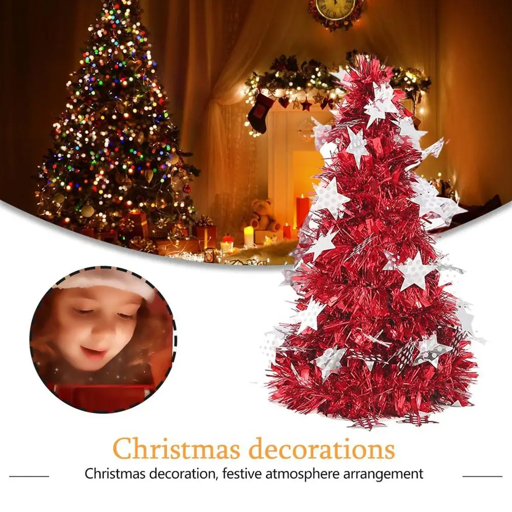 Creative Mini DIY Christmas Tree Top Christmas Tree Hotel Mall Christmas Decoration Colorful Stars Sequins
Creative Mini DIY Christmas Tree Top Christmas Tree Hotel Mall Christmas Decoration Colorful Stars Sequins