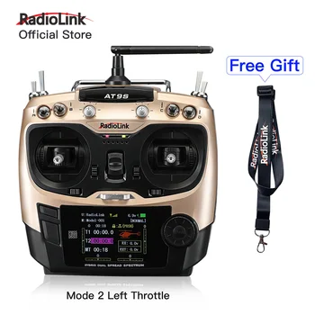 Radiolink AT9S 10CH RC Transmitter and Receiver R9DS 2.4G Radio Controller for Drone/Multicopter/Helicopter Airplane Mode 1/2
Radiolink AT9S 10CH RC Transmitter and Receiver R9DS 2.4G Radio Controller for Drone/Multicopter/Helicopter Airplane Mode 1/2