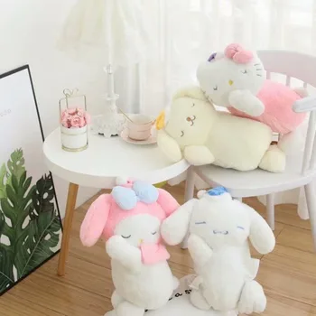 43cm Sanrio Sleeping position Kitty My Melody Cinnamoroll Pudding Plush Pillow Paper Cover Home Car Tissue Cover
43cm Sanrio Sleeping position Kitty My Melody Cinnamoroll Pudding Plush Pillow Paper Cover Home Car Tissue Cover