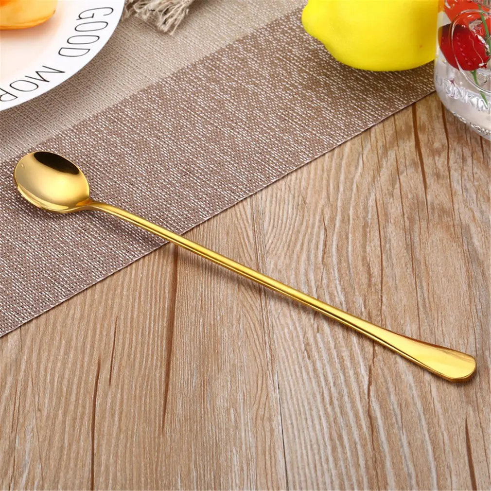 Stainless Steel spoon/fork With Long Handle Spoons Coffee Spoon for Ice Cream Dinner Spoons mixing spoon
Stainless Steel spoon/fork With Long Handle Spoons Coffee Spoon for Ice Cream Dinner Spoons mixing spoon