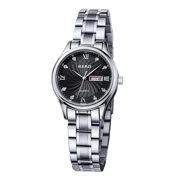 Women Watch READ New Ladies Watch Brand Luxury Gift For Women Stainless Steel Quartz Wristwatch Female Clock Relojes Para Mujer
Women Watch READ New Ladies Watch Brand Luxury Gift For Women Stainless Steel Quartz Wristwatch Female Clock Relojes Para Mujer