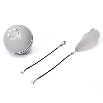 Pet Toy Laser Funny Cat Ball Toy USB Charging Smart Random Ball Colorful Luminous Rolling Ball For Feathers Cats Dogs Toynew 
Pet Toy Laser Funny Cat Ball Toy USB Charging Smart Random Ball Colorful Luminous Rolling Ball For Feathers Cats Dogs Toynew