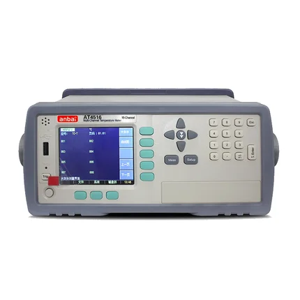 16 Channel Digital Thermometer AT4516 High Temperature Data Logger Temperature Chart Recorder Thermocouple Tester
16 Channel Digital Thermometer AT4516 High Temperature Data Logger Temperature Chart Recorder Thermocouple Tester