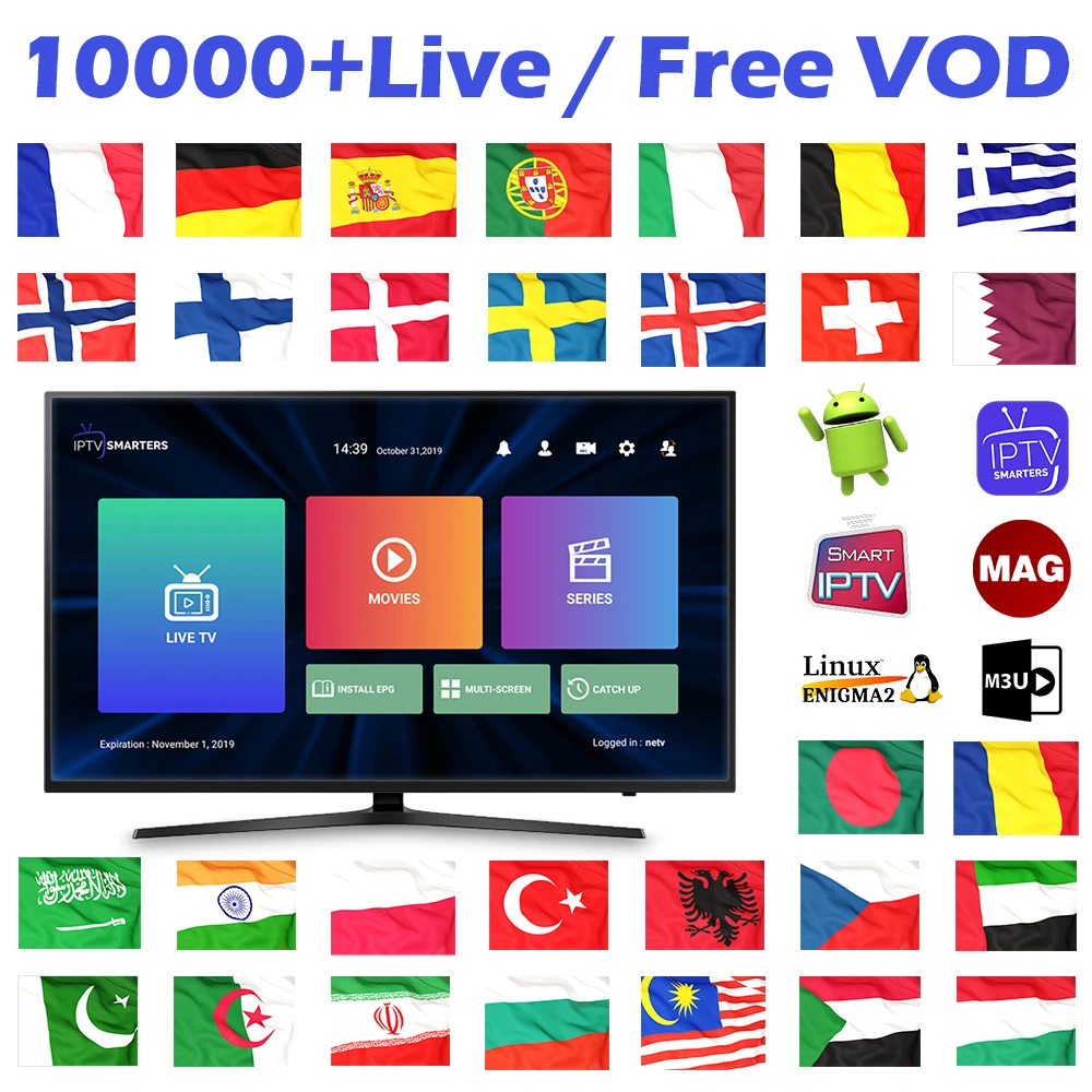 Europe IPTV France Germany Spain Portugal Italia 10000+Live IPTV M3u Subscription Sweden Greek Norway Finland Turkey IP TV Code 
Europe IPTV France Germany Spain Portugal Italia 10000+Live IPTV M3u Subscription Sweden Greek Norway Finland Turkey IP TV Code