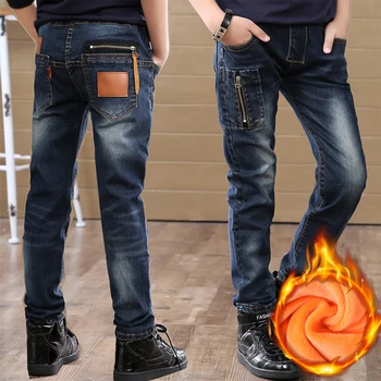 New Brand Kids Jeans Boys Casual Winter Thicken Long Jeans Pants Teenagers Jeans Cotton Warm Denim Trousers Boys Fashion Clothe
New Brand Kids Jeans Boys Casual Winter Thicken Long Jeans Pants Teenagers Jeans Cotton Warm Denim Trousers Boys Fashion Clothe
