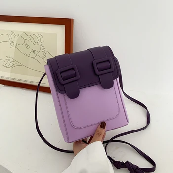 Popular Women Small Leather Hit Color Messenger Simple Female Daily Shoulder Crossbody Handbags Youth Ladies Versatile Bags
Popular Women Small Leather Hit Color Messenger Simple Female Daily Shoulder Crossbody Handbags Youth Ladies Versatile Bags