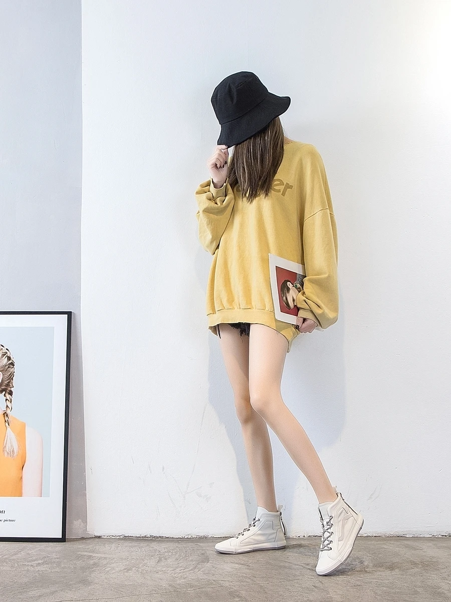 Genuine Leather Gao Help Small White Platform Shoes Female 2020 New Style Spring Net Red Tide Sneakers Tenis Feminino
Genuine Leather Gao Help Small White Platform Shoes Female 2020 New Style Spring Net Red Tide Sneakers Tenis Feminino