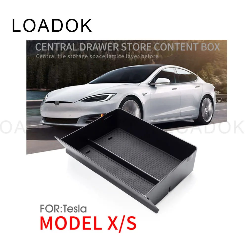 Central Console Storage Box for Tesla Model X Model S Car Interior Accessories Container Store Content Drawer Box accesorios
Central Console Storage Box for Tesla Model X Model S Car Interior Accessories Container Store Content Drawer Box accesorios