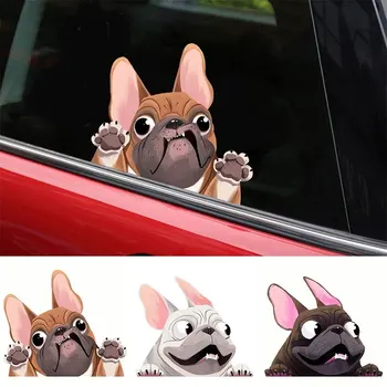 Vehemo Bulldog PET Car Decals Cartoon Stickers Rear Windshield Car Sticker Automobiles Auto Lovely Vehicle Window
Vehemo Bulldog PET Car Decals Cartoon Stickers Rear Windshield Car Sticker Automobiles Auto Lovely Vehicle Window