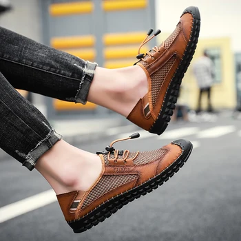 Men Causal Sneakers Fashion Outdoor Mens High Quality Breathable Leather and Mesh Sneakers Mens Shoes Large Size 46 47 48
Men Causal Sneakers Fashion Outdoor Mens High Quality Breathable Leather and Mesh Sneakers Mens Shoes Large Size 46 47 48