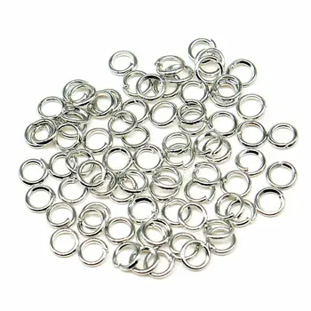 400pcs 5 Colors Metal DIY Jewelry Findings Open Single Loops Jump Rings & Split Ring For Jewelry Making
400pcs 5 Colors Metal DIY Jewelry Findings Open Single Loops Jump Rings & Split Ring For Jewelry Making