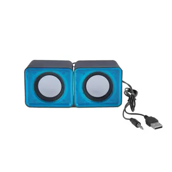 Portable USB 2.0 Multimedia Desktop Computer Notebook Mini Speaker Music Stereo Home Theater Party Speaker 3.5mm Jack
Portable USB 2.0 Multimedia Desktop Computer Notebook Mini Speaker Music Stereo Home Theater Party Speaker 3.5mm Jack