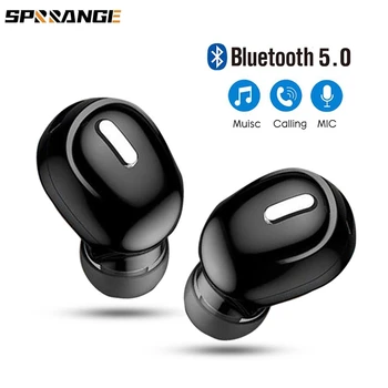 Mini Wireless Bluetooth 5.0 Earphone in Ear Sport with Mic Handsfree Headset Earbuds For All Phone For Samsung Huawei Earphones
Mini Wireless Bluetooth 5.0 Earphone in Ear Sport with Mic Handsfree Headset Earbuds For All Phone For Samsung Huawei Earphones