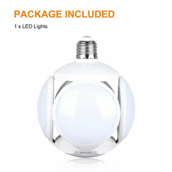 Super Bright LED Bulb Deformable Garage Ceiling Lights 40W Football UFO Lamp For Garage, Workshop, Warehouse, Basement, Barn
Super Bright LED Bulb Deformable Garage Ceiling Lights 40W Football UFO Lamp For Garage, Workshop, Warehouse, Basement, Barn