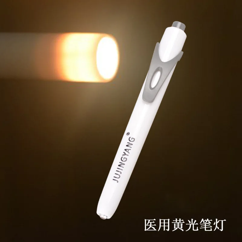 JUJINGYANG Jy-622 Pencil-type Flashlight Medical Use Pupil Pen Light Check Only Yellow Light Surgery Doctor Oral Pen
JUJINGYANG Jy-622 Pencil-type Flashlight Medical Use Pupil Pen Light Check Only Yellow Light Surgery Doctor Oral Pen