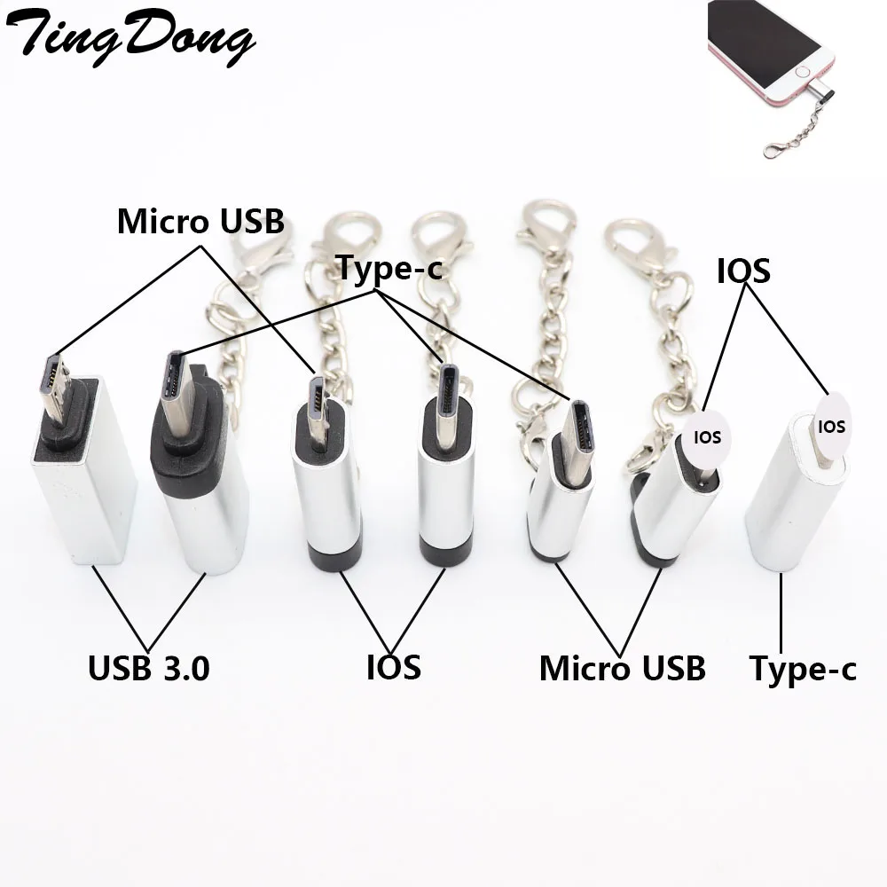 For iPhone to Type C Adapter to Micro USB Cable Converter charging micro usb to type-c /usb3.0 Converter for Xiaomi for huawei
For iPhone to Type C Adapter to Micro USB Cable Converter charging micro usb to type-c /usb3.0 Converter for Xiaomi for huawei