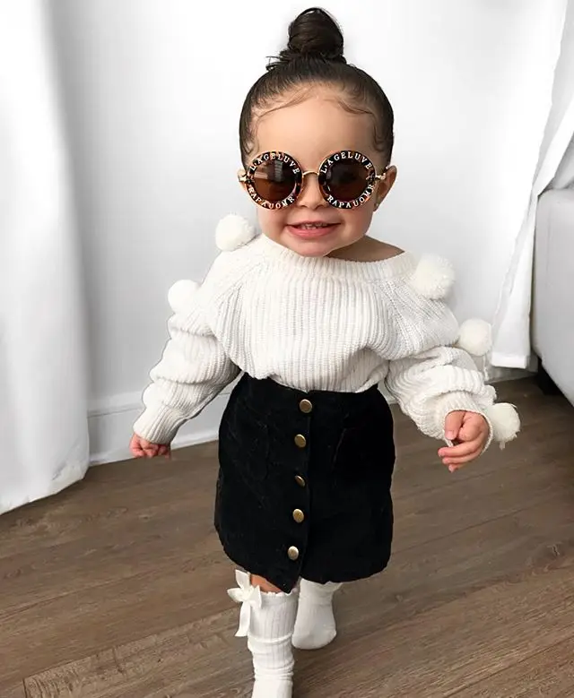 Pudcoco 1-6Y Toddler Baby Kid Girls Hairball Knit Pullover Sweaters +Button Mini Skirt Warm Autumn Outfits 2pcs Set
Pudcoco 1-6Y Toddler Baby Kid Girls Hairball Knit Pullover Sweaters +Button Mini Skirt Warm Autumn Outfits 2pcs Set