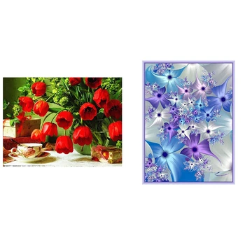 2 Set 5D Diamond Painting Red Tulip Full Circular Diamond Embroidery Rhinestone Home Decoration-Flowers & Red Tulips
2 Set 5D Diamond Painting Red Tulip Full Circular Diamond Embroidery Rhinestone Home Decoration-Flowers & Red Tulips