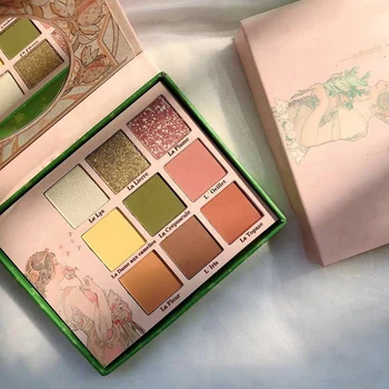 Beauty Glazed 9 Color Mashed Potato Powder Eye Shadow Tray Wet Eyeshadow Full Shimmer Glitter Sequins Matte Makeup Cosmetic
Beauty Glazed 9 Color Mashed Potato Powder Eye Shadow Tray Wet Eyeshadow Full Shimmer Glitter Sequins Matte Makeup Cosmetic