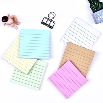 Kraft Paper Horizontal Line Small Note Book Candy Color Square Message Note N Times Post-it Notes Memo Sheets Post It Note Pad
Kraft Paper Horizontal Line Small Note Book Candy Color Square Message Note N Times Post-it Notes Memo Sheets Post It Note Pad