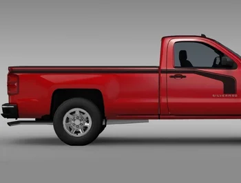 For 2Pcs Hockey Kit Vinyl Sticker Graphic Decals Stripe 2017 Chevrolet Silverado 8' bd Car styling
For 2Pcs Hockey Kit Vinyl Sticker Graphic Decals Stripe 2017 Chevrolet Silverado 8' bd Car styling