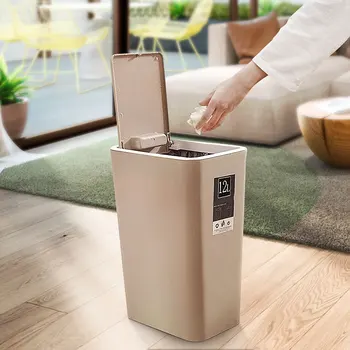 12L Trash Bin Nordic Dustbin Can High Quality Plastic Waste Trash Can Garbage Bin Dust Rubbish Storage Bucket Home Office
12L Trash Bin Nordic Dustbin Can High Quality Plastic Waste Trash Can Garbage Bin Dust Rubbish Storage Bucket Home Office