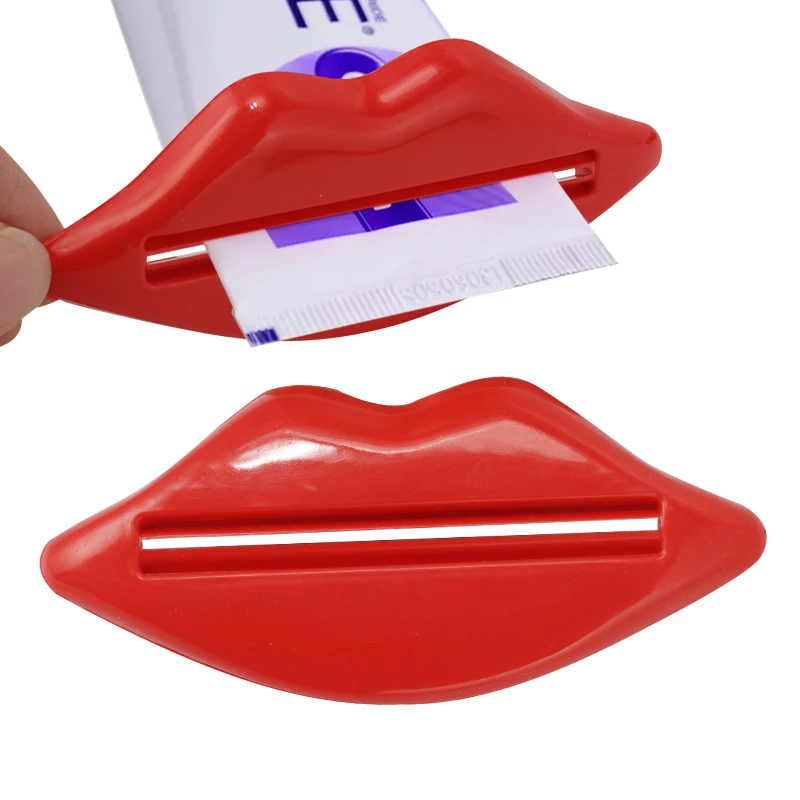 Lip Shape Toothpaste Tube Face Wash Cleaning Foam Cream Roller Squeezer Dispenser ABS Clip cosmetics and facial cleanser Sque@3
Lip Shape Toothpaste Tube Face Wash Cleaning Foam Cream Roller Squeezer Dispenser ABS Clip cosmetics and facial cleanser Sque@3