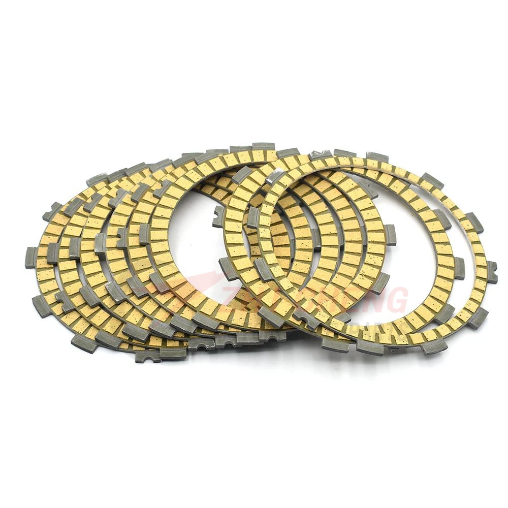8 pcs Motorcycle Engine Parts Clutch Friction Plates Kit For SUZUKI GSXR600 GSX-R600 K6 K7 2006 - 2007 GSXR 600
8 pcs Motorcycle Engine Parts Clutch Friction Plates Kit For SUZUKI GSXR600 GSX-R600 K6 K7 2006 - 2007 GSXR 600