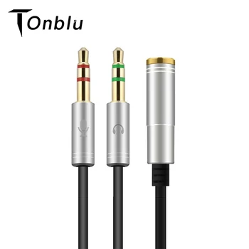 3.5mm Earphone Adapter Converter Cable Headphone+Mic Audio Splitter Aux Extension Cable Cord for Computer PC Microphone
3.5mm Earphone Adapter Converter Cable Headphone+Mic Audio Splitter Aux Extension Cable Cord for Computer PC Microphone